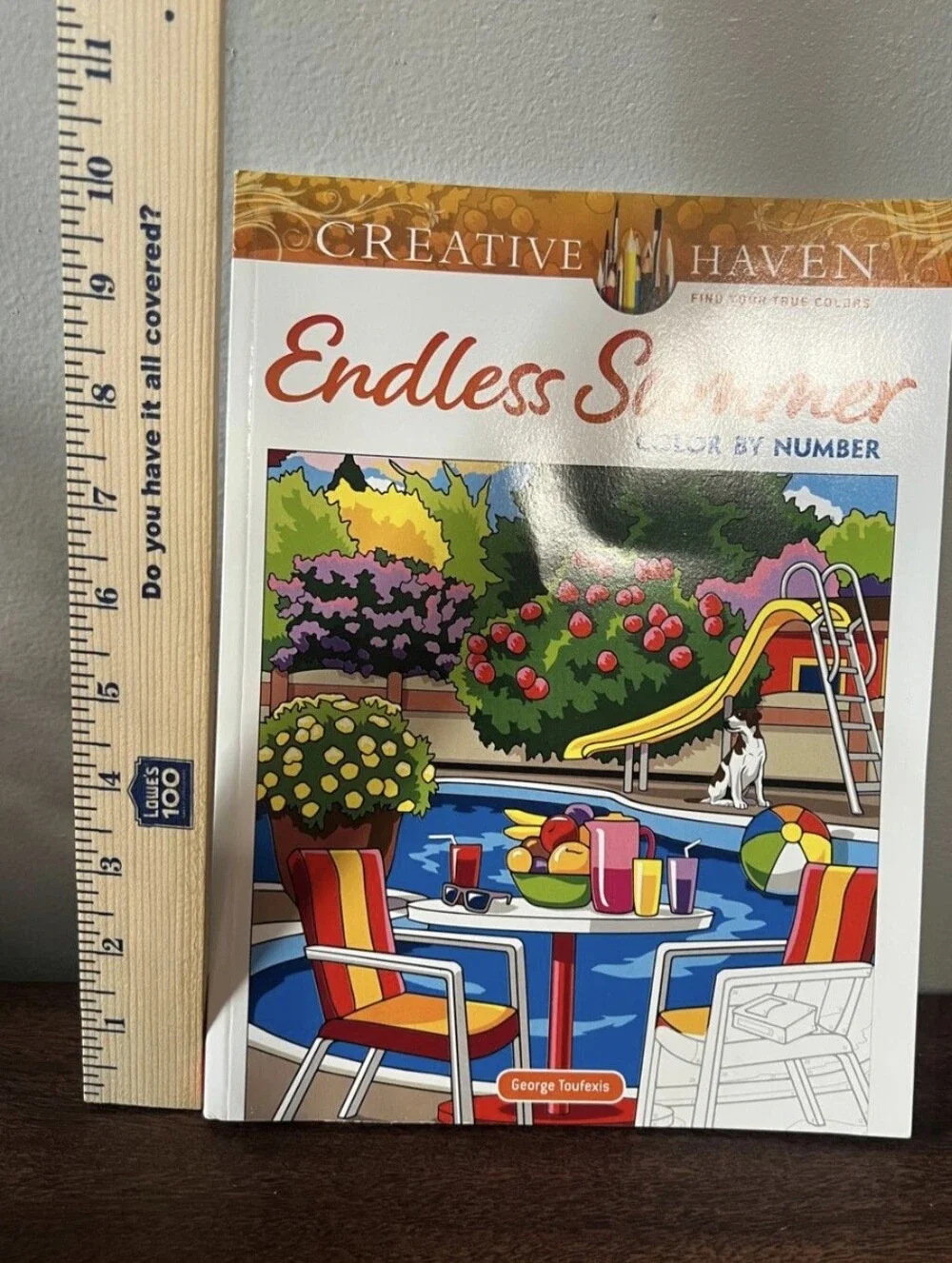 Creative Haven Endless Summer Color by Number by George Toufexis: New.